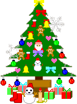 albero con pupazzi natalizi