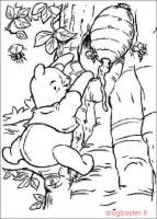 Winnie the Pooh goloso di miele