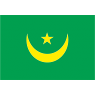 Bandiera ufficiale della Mauritania dal 1959