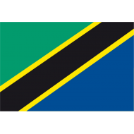 Questa bandiera nacque nel 1964 al momento dell'unione fra il Tanganica e Zanziba