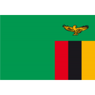 bandiera i colori simboleggiano: la lotta per la libertà (rosso), il popolo (nero) ed il rame (arancione)