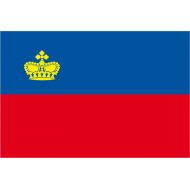 bandiera dai colori rosso/blu a rappresentanza delle due contee