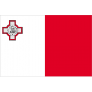 La bandiera di Malta fu adottata il 21 settembre 1964, giorno dell'indipendenza