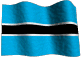 flags Repubblica del Botswana