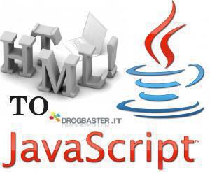 converti html in javascripts