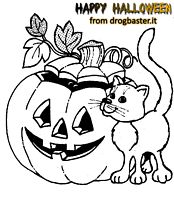 Disegni di Halloween da stampare e colorare
