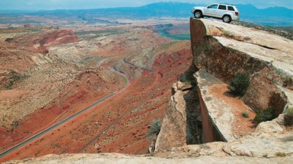 Auto 4x4 nel Grand Canyon
