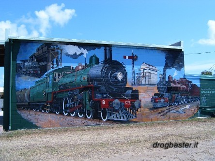 Arte Murales dipinta con la bomboletta a spray