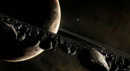 Asteroidi anelli del Pianeta Saturno
