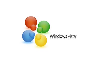 Sfondo di color Bianco per Windows Vista