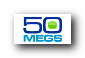 logo 50MEGS fornisce spazio web gratis