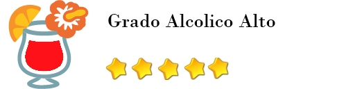cocktail grado alcolico Alto valutazione: 5