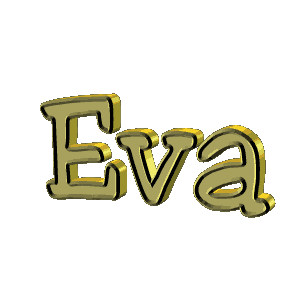 scritta nome eva