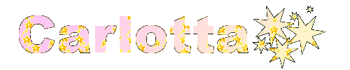 scritta nome carlotta