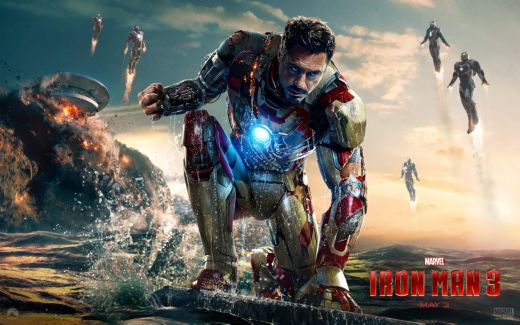 Iron Man 3 è un film del 2013, eroe americano della Marvel Comics
