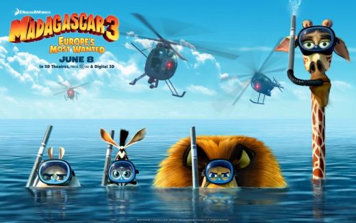 Madagascar 3 - Ricercati in Europa è un film d'animazione del 2012 