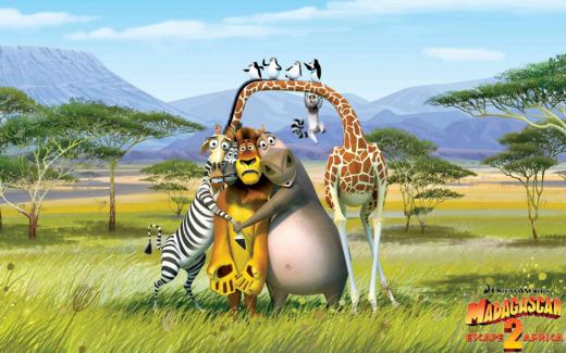 Madagascar 2 è un film d'animazione del 2008