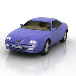 Alfa Romeo GTV 6 Modello 3D