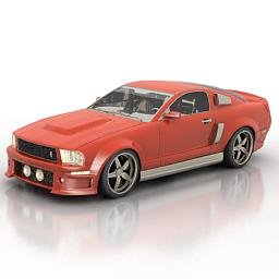 Car Ford Mustang Eleanor 3D Models