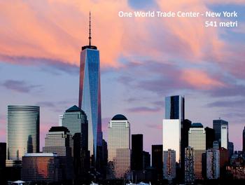 grattacielo centrale del New World Trade Center di New York