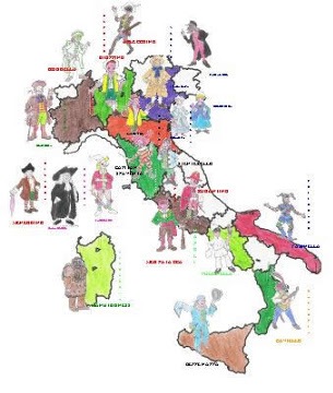 I personaggi del Carnevale Italiano