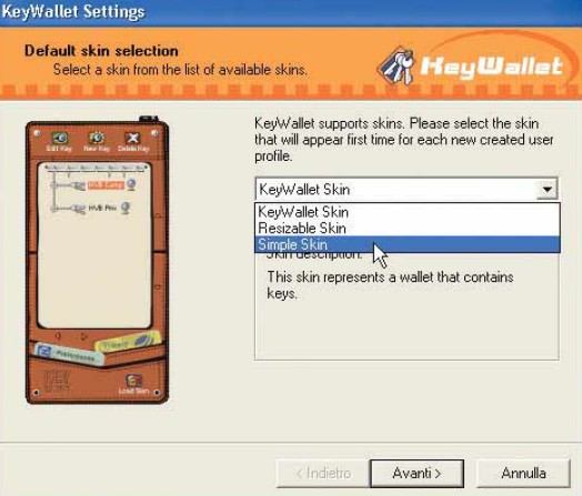 screenshot demo keywallet