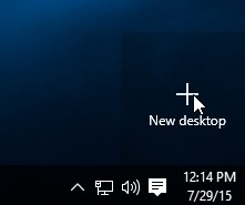 creare nuovo desktop su windows 10