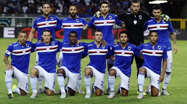 foto squadra sampdoria