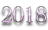 logo 2018 scritta colorata