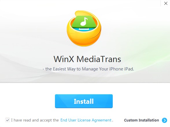 install winx media trans