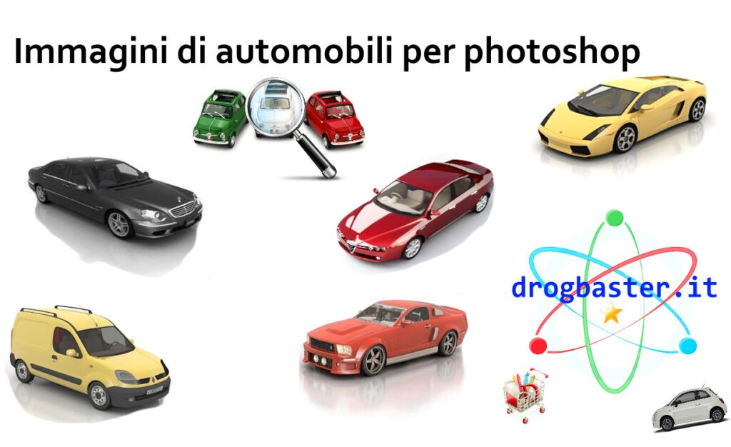 Immagini di automobili per photoshop